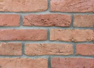 Rusztikus beton tgla barns narancs